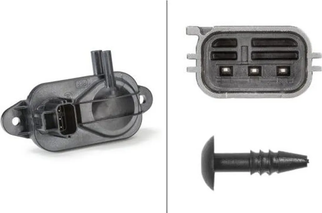 Capteur Pression Échappement HELLA Haute Résistance pour Moteur Diesel
