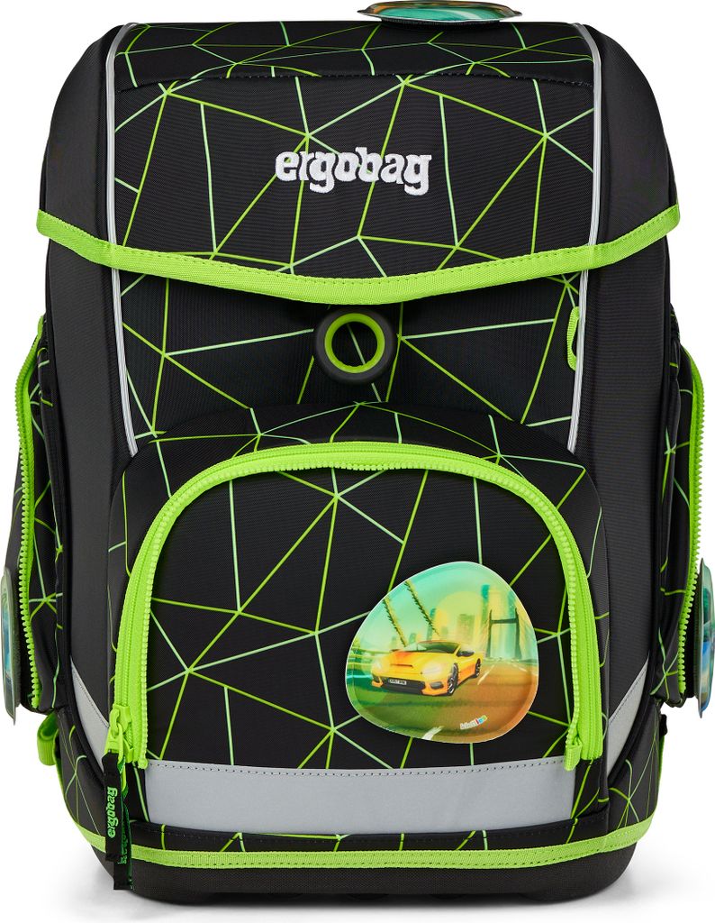 ergobag Cubo Schulranzen Set 5-tlg. CyBär Race 2025 Produktbild 