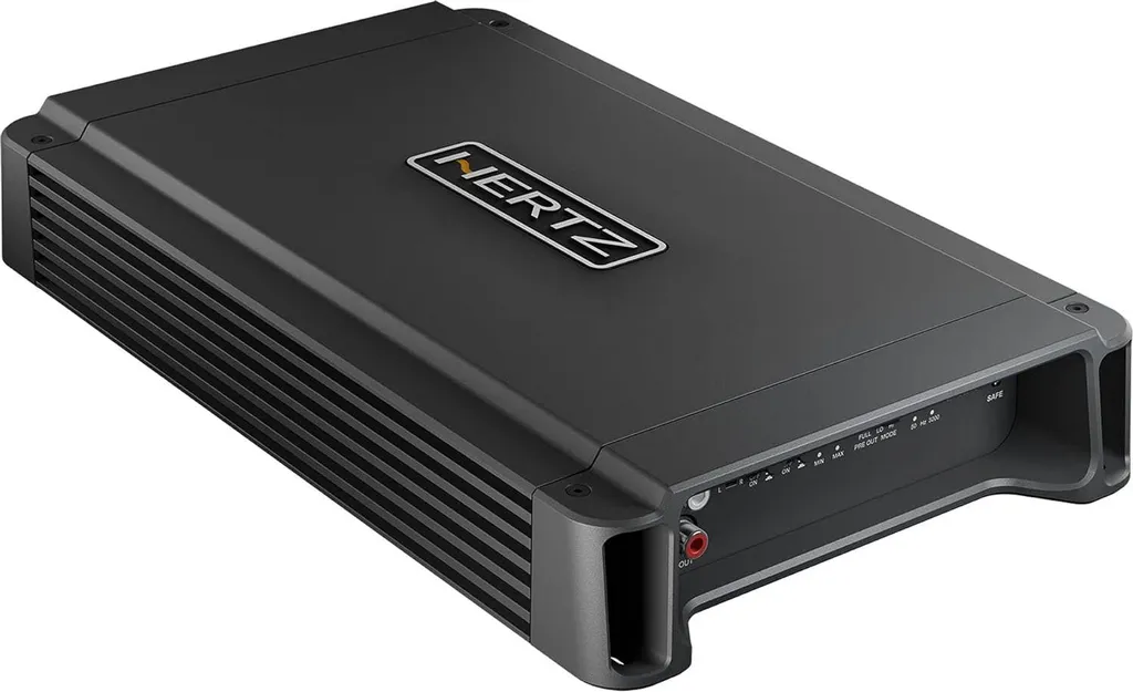 Hertz HCP 2X Ampli Automobile 2 Canaux Bridgable Noir Puissance Magnifiée