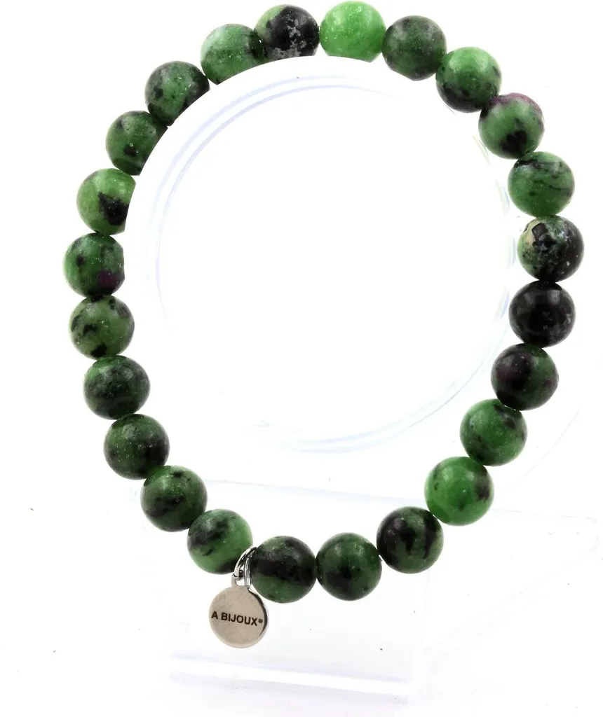 Bracelet épidote australienne 8mm - Qualité durable contre l'usure