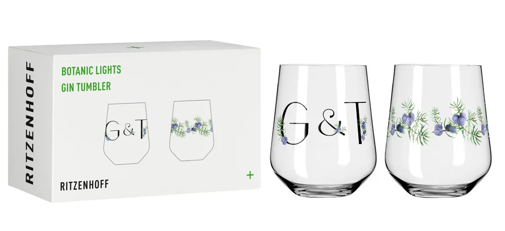 Idee Regalo: Set 2 Bicchieri Gin Ritzenhoff Botanic Lights 3891001 - 16