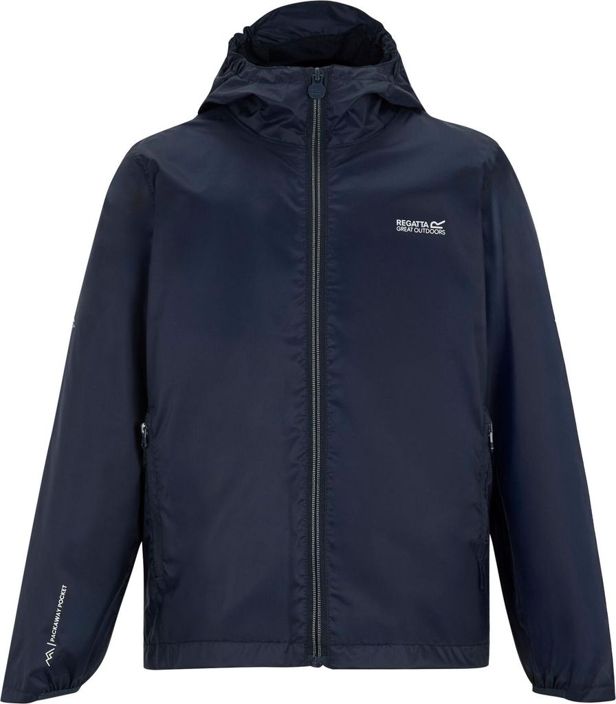 Regatta - "Lever" Shelljacke für Kinder, Wasserfest RG12719 (170-176) (Dunkles Marineblau)