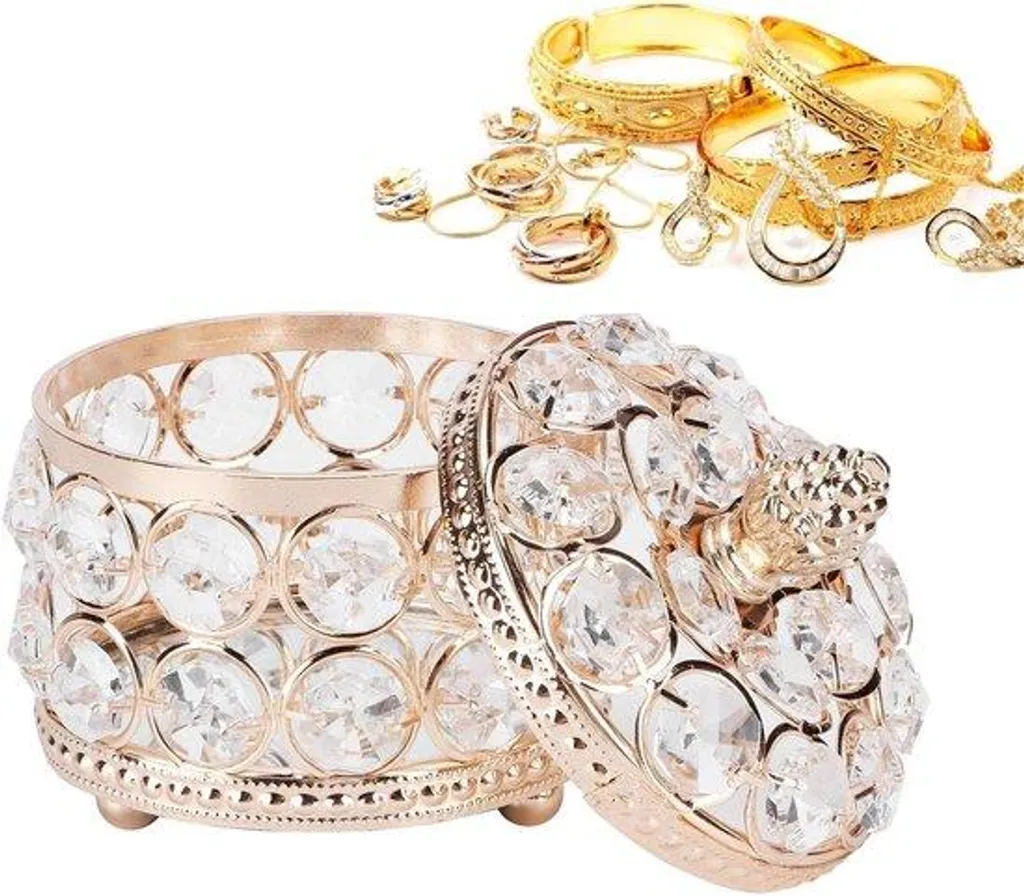 Organisateur de bijoux cristal pour sublimer votre coiffeuse et décoration