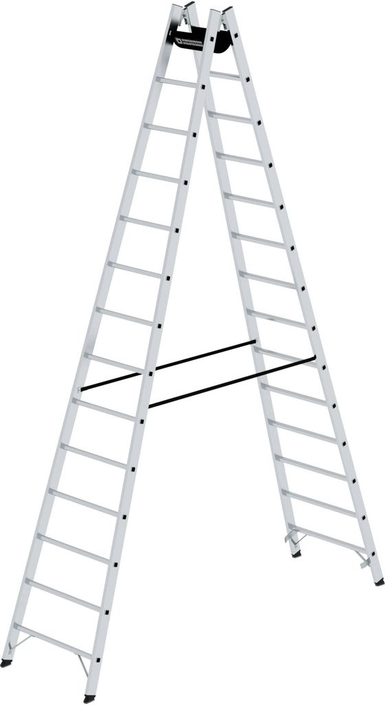 Sprossen-Stehleiter 2x14 Sprossen