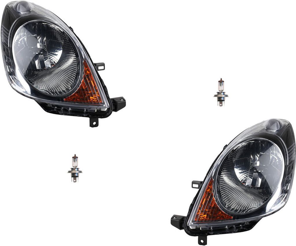 Johns, Scheinwerfer Halogen passend für Nissan Note E11 06- 08 mit H4 Satz Links Rechts 260609U10A 260609U100 260109U10A 260109U100