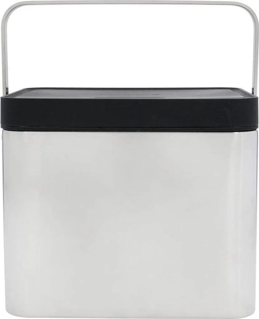 Bac à compost inox antimicrobien anti-odeur avec filtre charbon actif