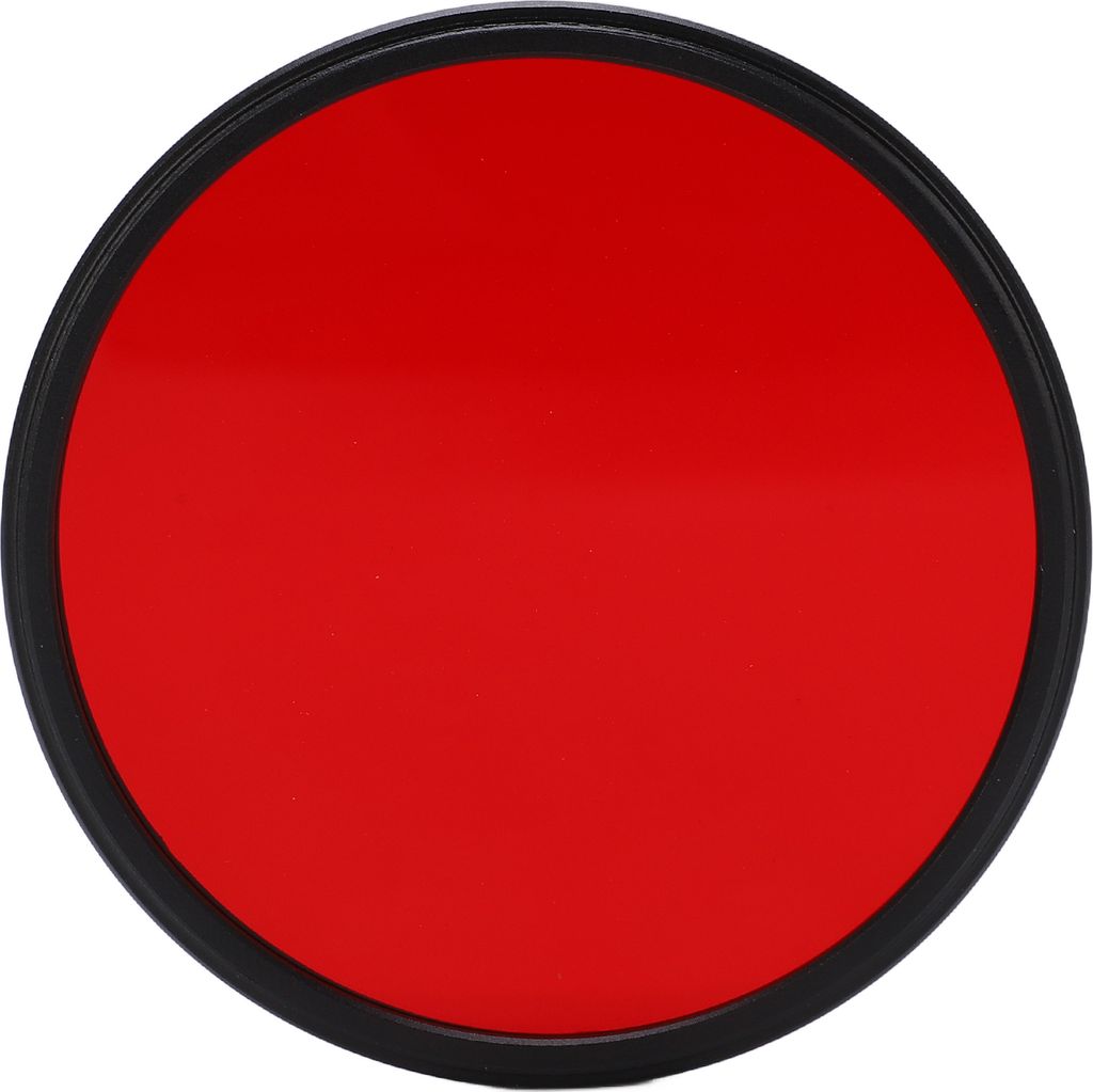 Voll Rot Objektiv Filter,Kamera Voll Rot Objektiv Filter,Voll Rot Filter,Optisches Glas Rot Filter,Kamera Rot Filter mit Gewinde,Voll Rot Farbobjek...