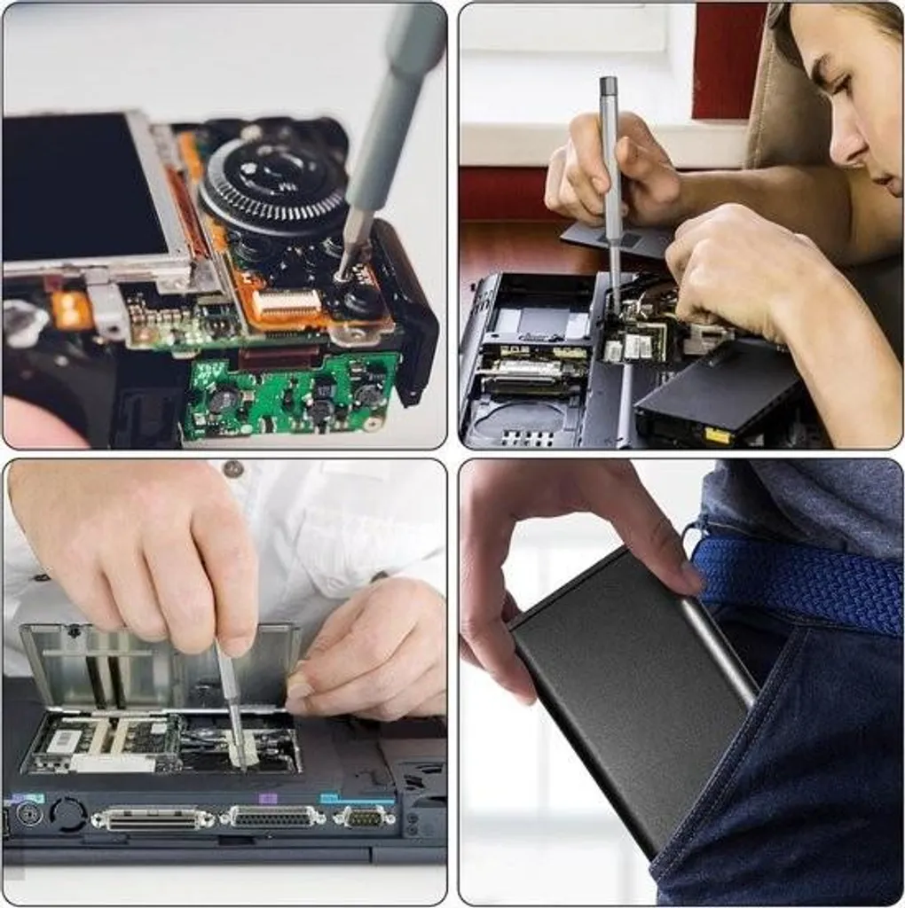 Jeu de tournevis de précision 9 embouts Torx T5 T6 T8 T9 T10 complet - 6