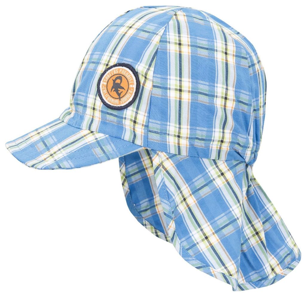 Döll-Kappe mit Nackenschutz