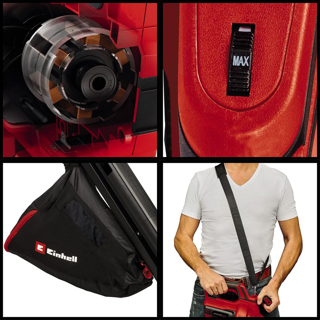 Einhell Akku Laubsauger VENTURRO 18/210 Laubbläser + Produktbild 4