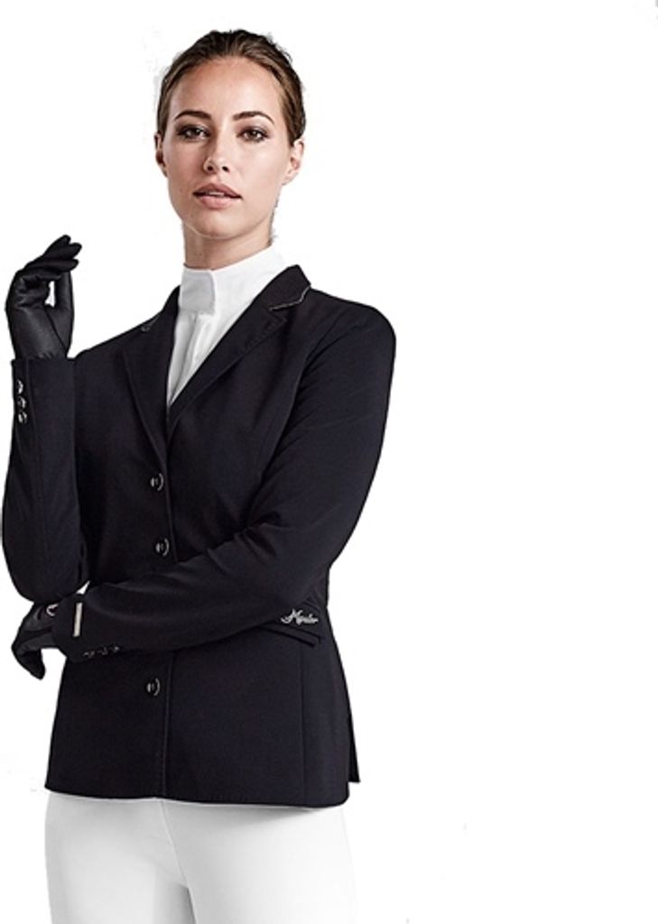 Kingsland Damen Turnierjacket Elvira Master schwarz Softshell , Größe:38