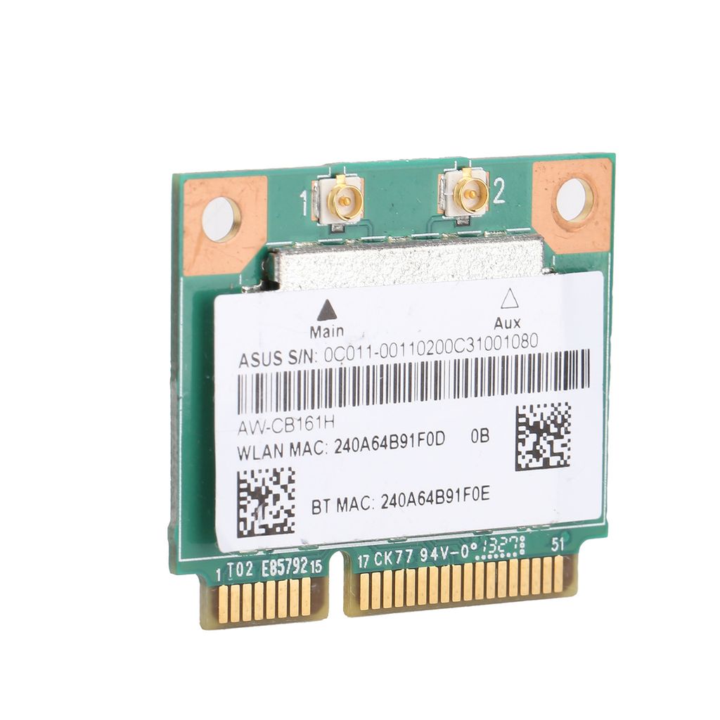 WLAN-Modul Mini PCIE 2,4/5,0 GHz Bluetooth 4.0 AWCB161H 433 Mbit/s 802.11a/B g/n/ac RTL8821AE