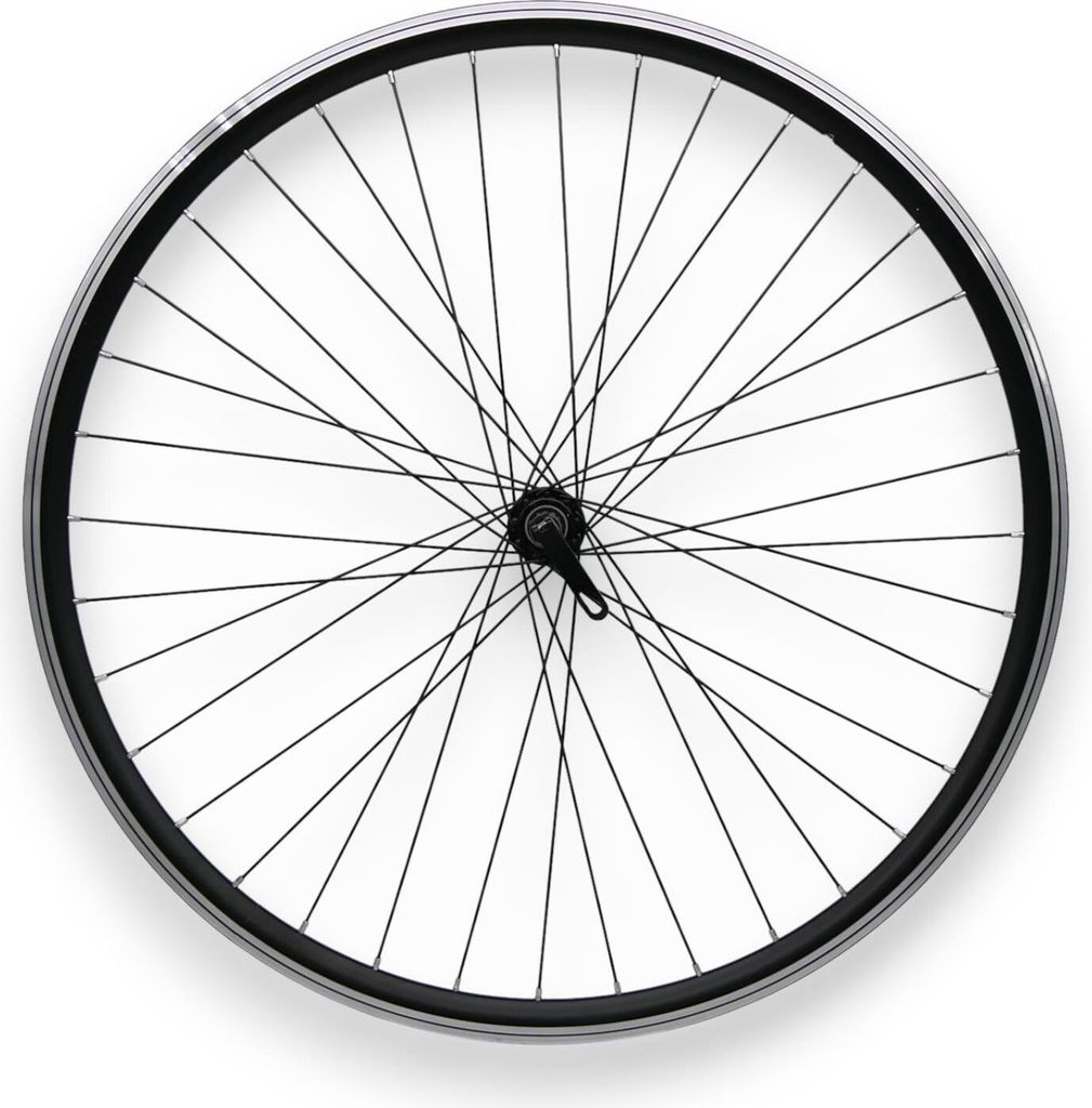Laufrad Vorderrad 28" Alu Schwarz mit Schnellsapnner-Nabe Produktbild 4