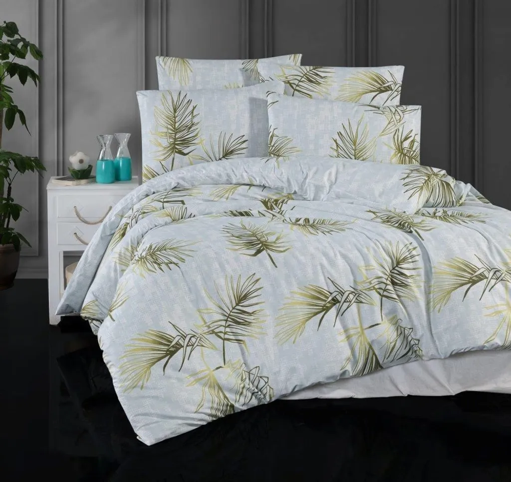 Linge de lit Sofia 140x200 cm en crêpe pour un sommeil réparateur
