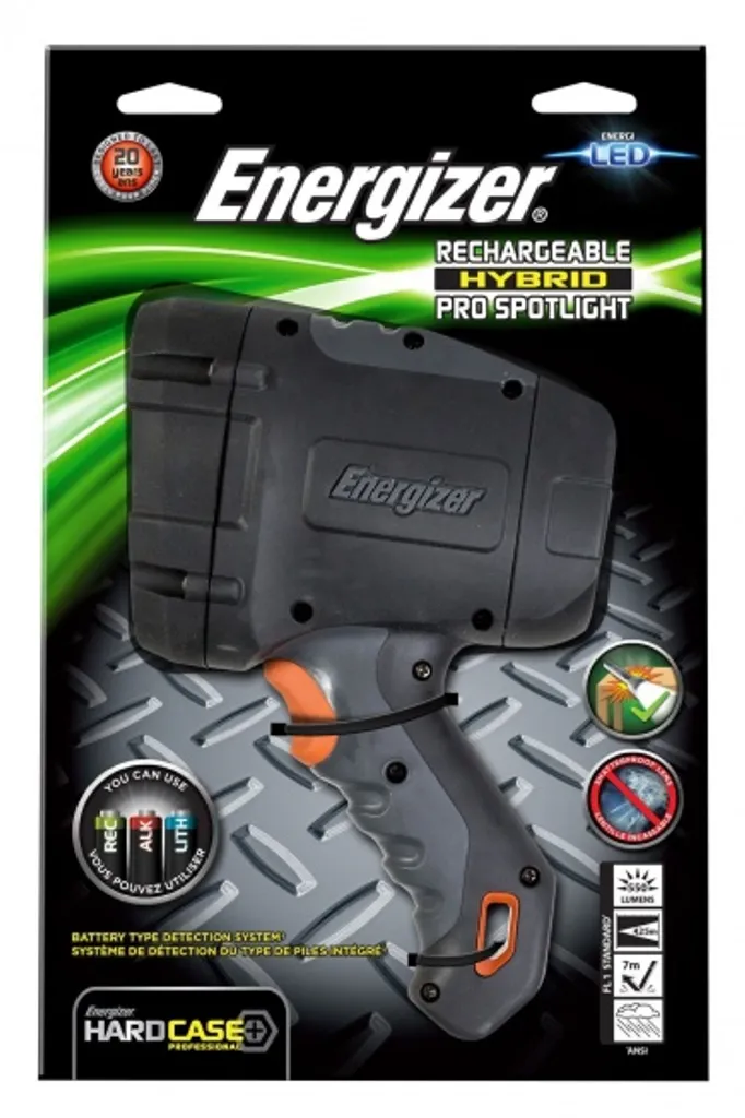 Lampe Torche Energizer Hard Case Professional LED 1000lm Rechargeable USB