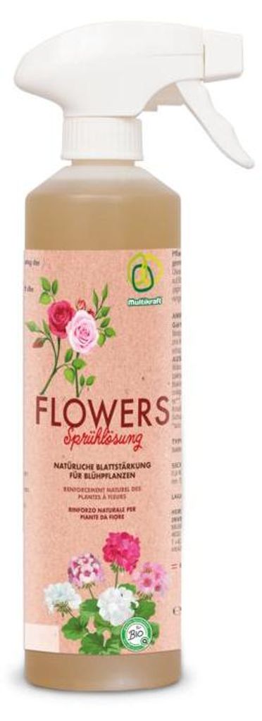Multikraft Flowers Sprühlösung 0,5 L, Mehrnährstoffdünger, Produktbild 