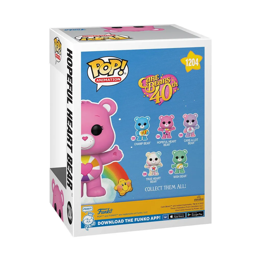 Funko POP Care Bears Ours de cœur 1204 authentique boîte vitrine