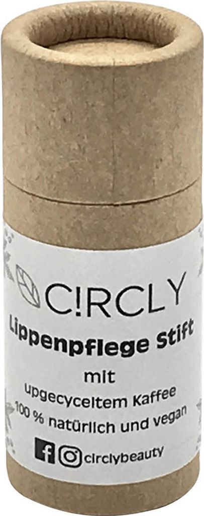 C!RCLY Lippenpflegestift upgecyceltem Kaffeeöl, Kokosöl Sheabutter