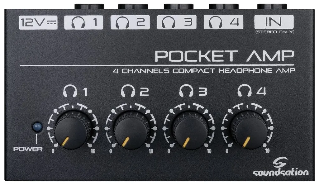 Soundsation POCKET-AMP Ampli Casque Guitare Portable avec Overdrive
