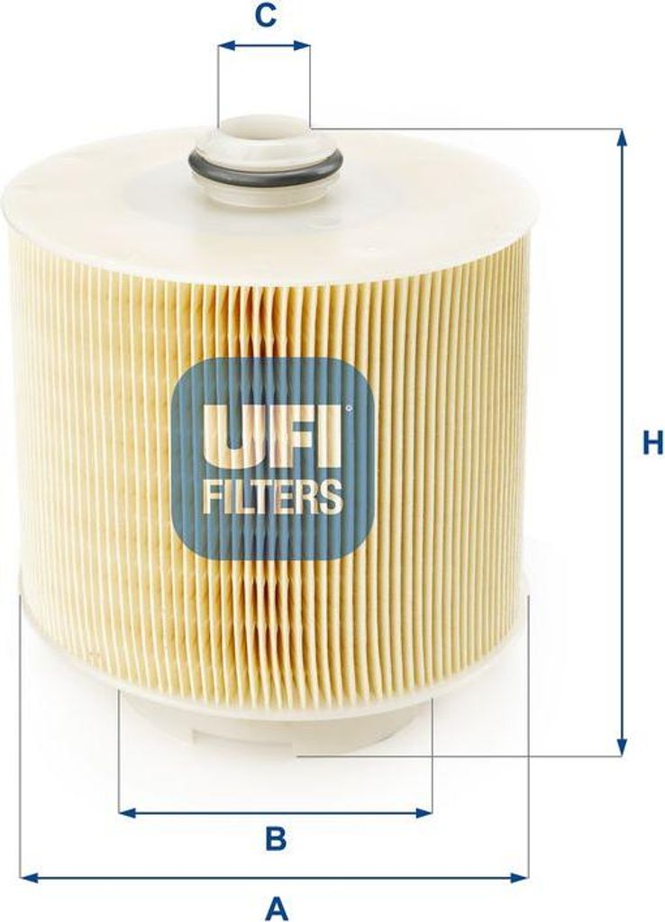 UFI 27.598.00 Luftfilter OE 059133843B kompatibel mit A6 4F