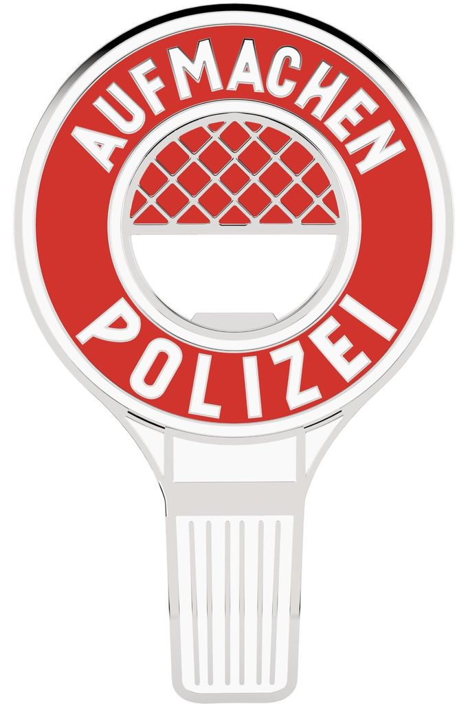 LANOLU Lustiger Flaschenöffner POLIZEI AUFMACHEN, Produktbild 