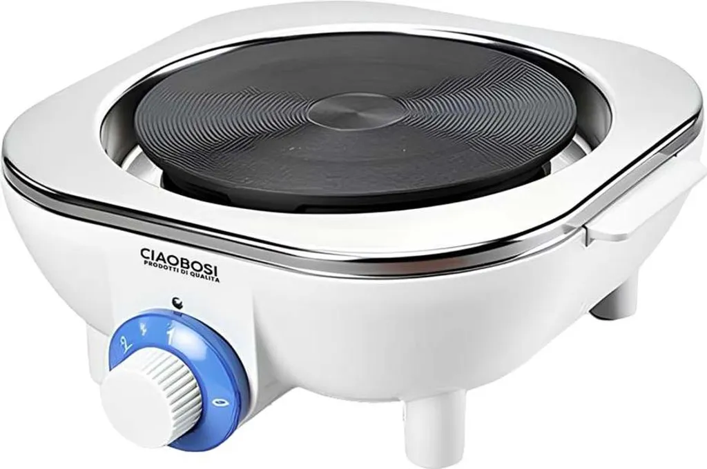 Petite Plaque Induction 500W Avizar Blanche : Gain de Place et Sécurité