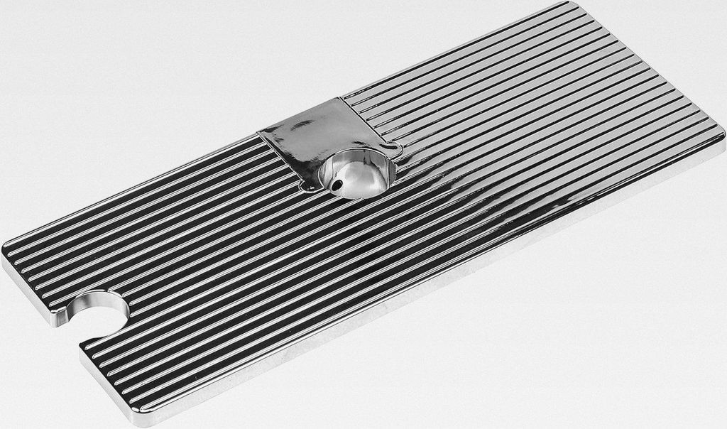 Duschablage - 250 x 100 mm Ablagefläche - Einfache Montage an der Duschstange - Integrierte Handbrause-Halterung - Aus ABS-Kunststoff - Verchromt ...