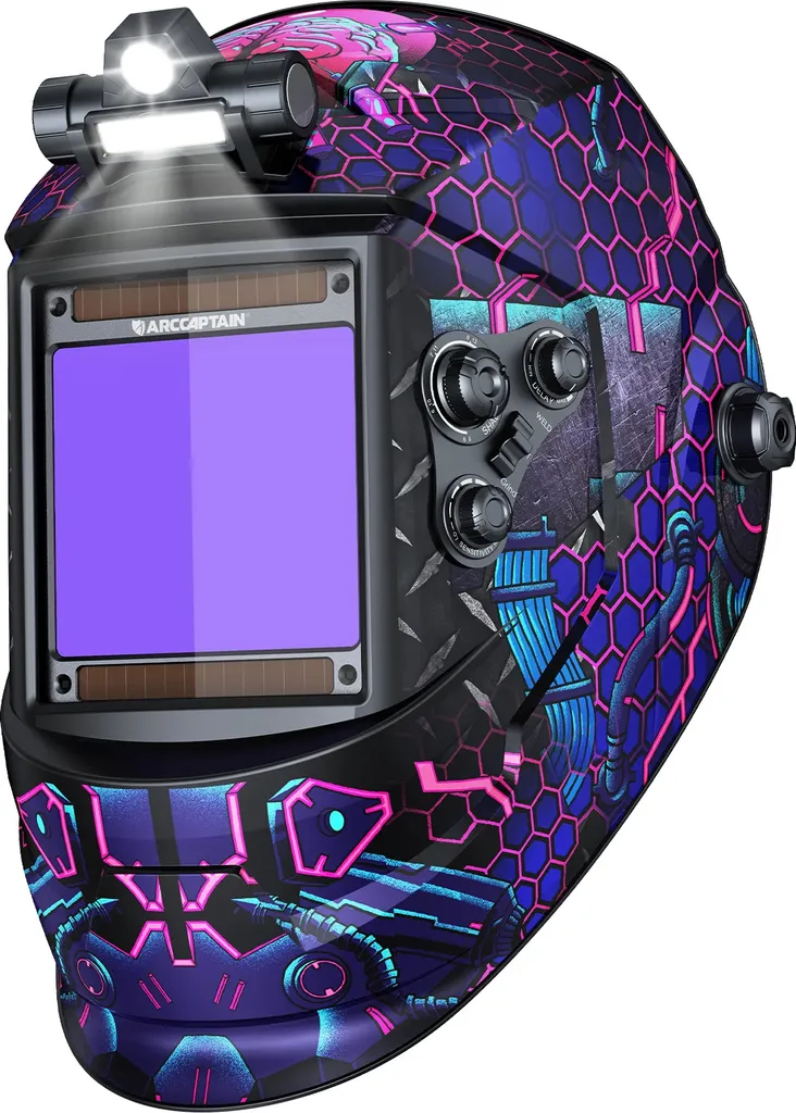 Casque de soudage AR-WC041 solaire : Fini la fatigue oculaire en soudant