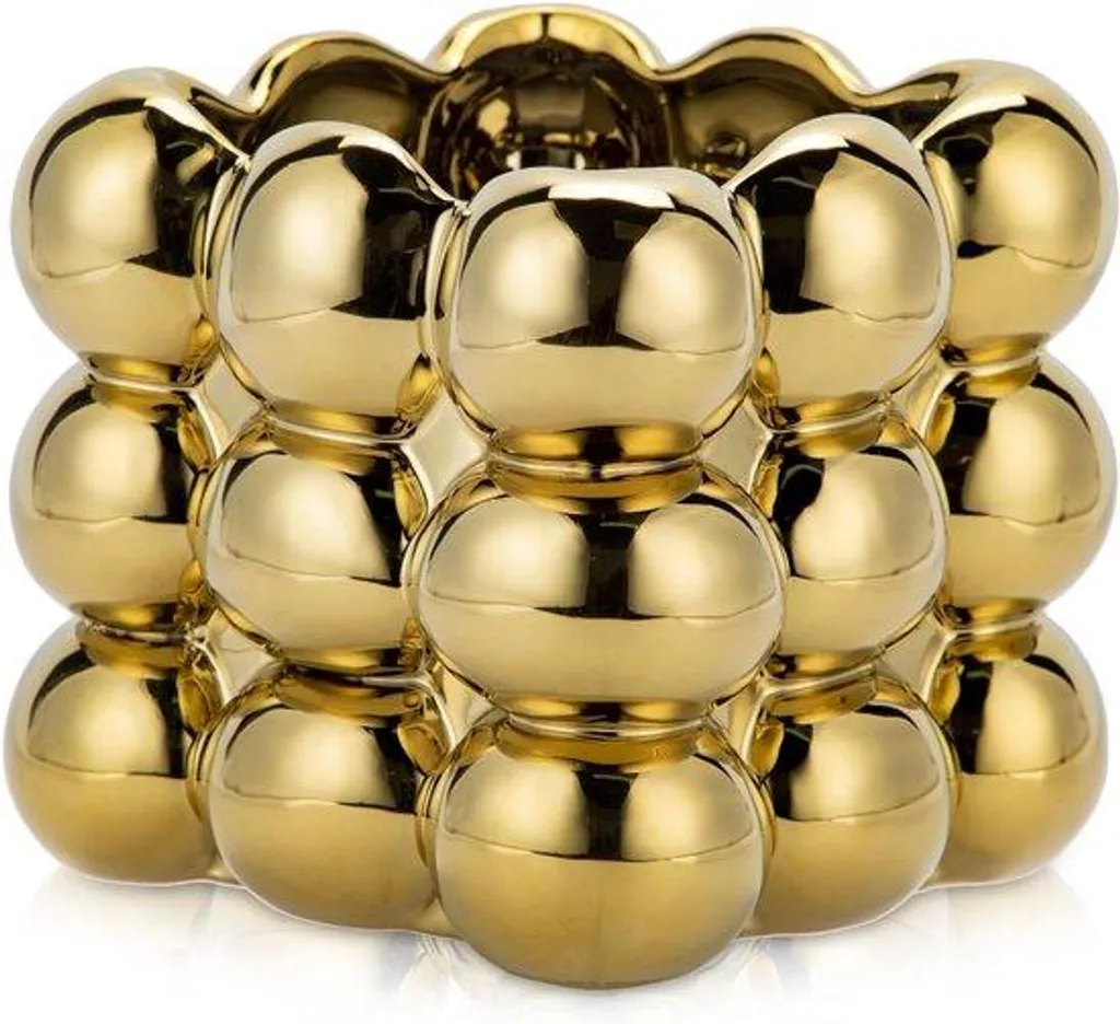 Cache-pot en céramique carrée 13 cm pour décoration intérieure moderne