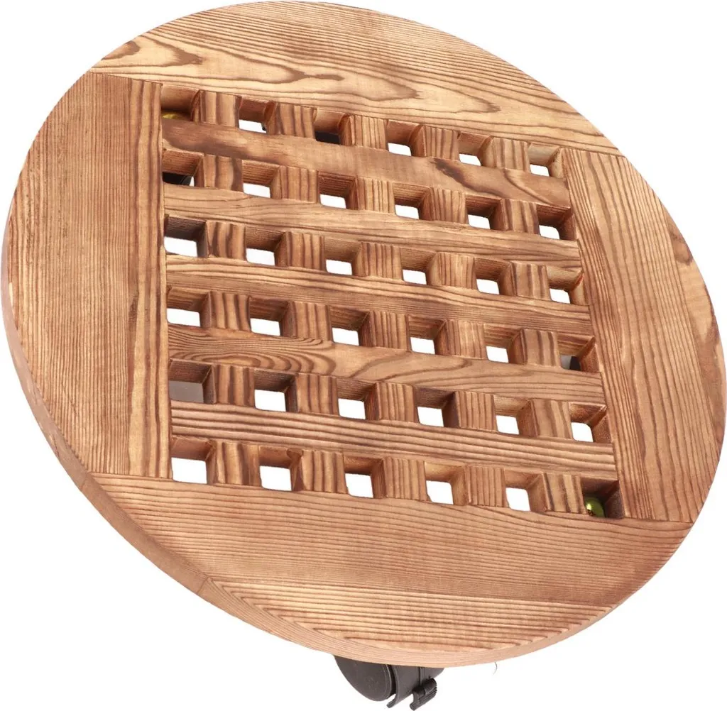 Support de pot de fleur mobile à roulettes universel - Modèle R30 - 3