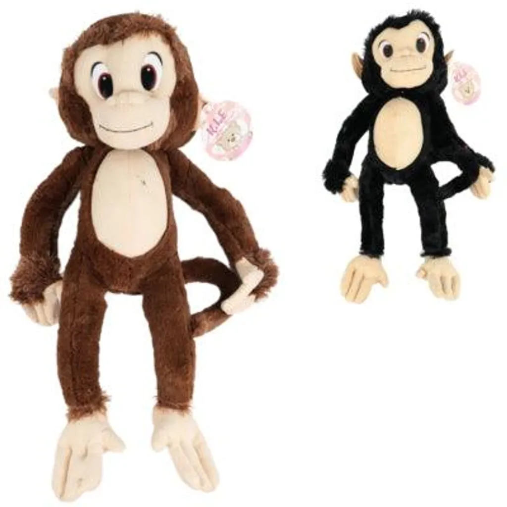 Singe en peluche 55 cm : Le cadeau idéal pour calmer les nuits de bébé