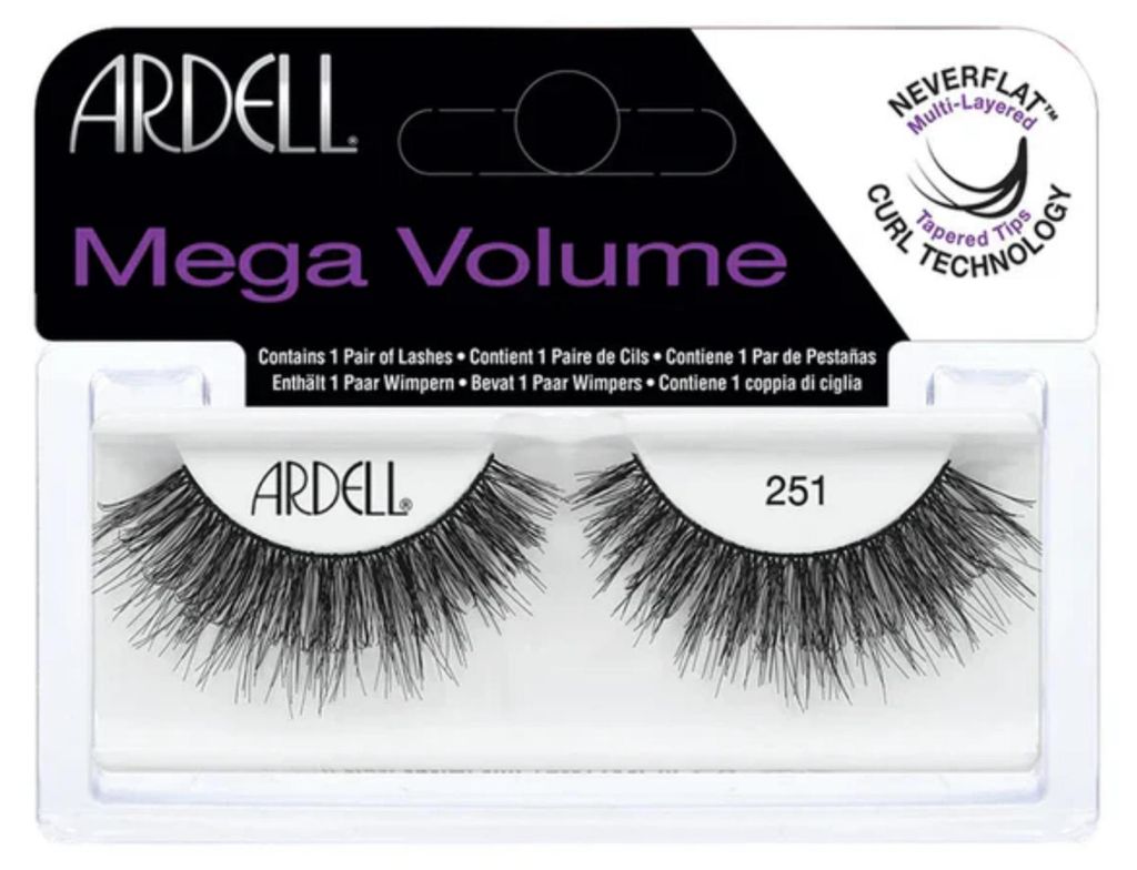 Ardell | Wimpern - Mega Volume 251 - 1 Paar - Schwarz - Wiederverwendbare - für besondere Anlässe