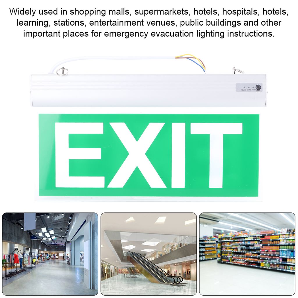 Exit Lighting Sign,Exit Emergency Sign,LED Exit Sign,LED Produktbild 6