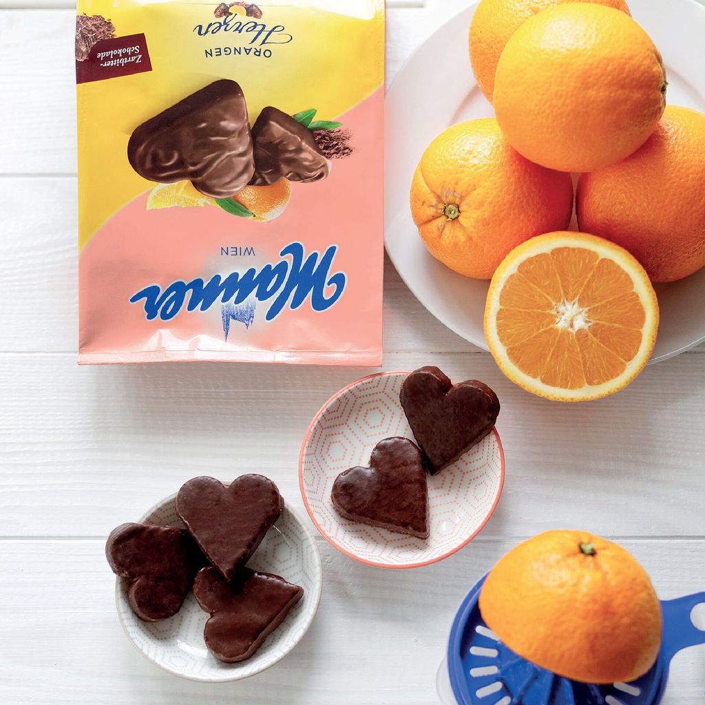Manner Orangen Herzen 300g Kekse | Kaufland.de