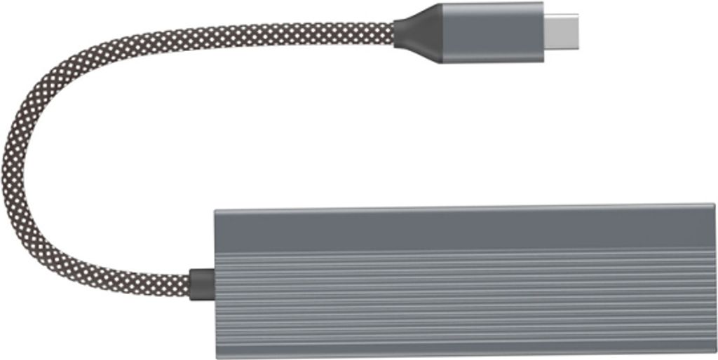 INF 4-in-1 Typ-C Hub-Adapter mit USB 3.0, USB 2.0 und USB-C