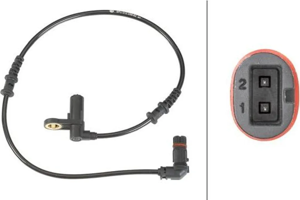 Capteur ABS de roue HELLA compatible Mercedes Classe S OE 2205400117