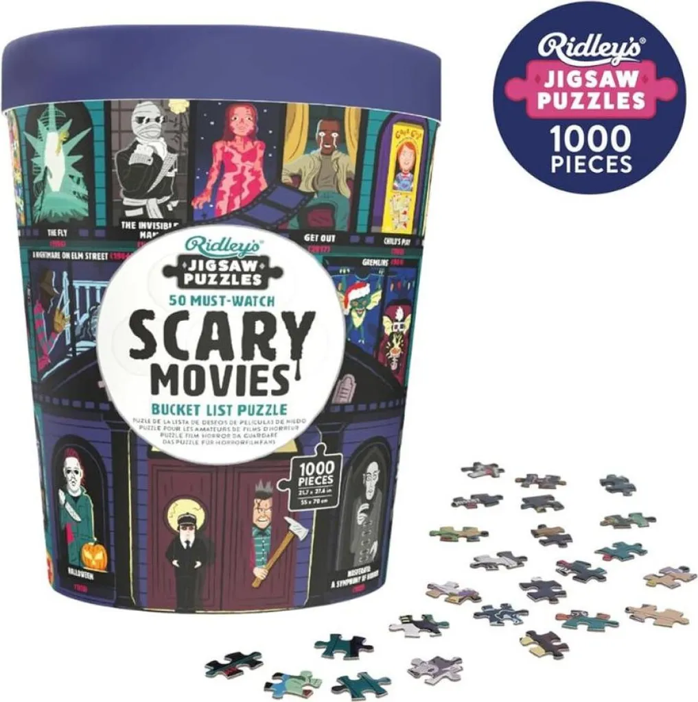 Puzzle de 1000 pièces thématique Cinéma Horreur Ridley's Games