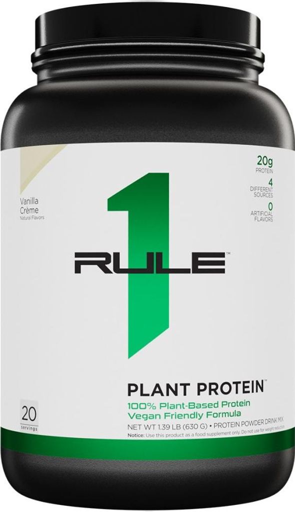 Rule1 | Plant Protein | 100% Vegan Formula Vanilla Cream