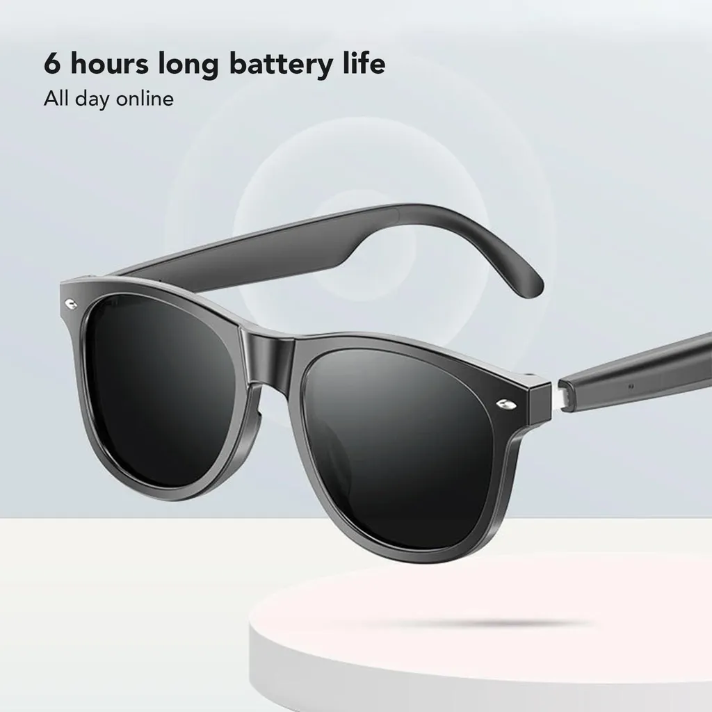 Lunettes Audio BT L3 pour Travail sur Écran avec Traduction AI Intégrée