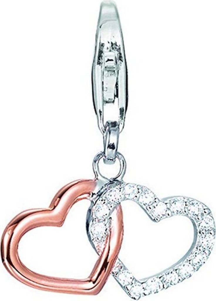 Esprit Anhänger Charms Silber Rosé Zirkonia Love Connection Produktbild 