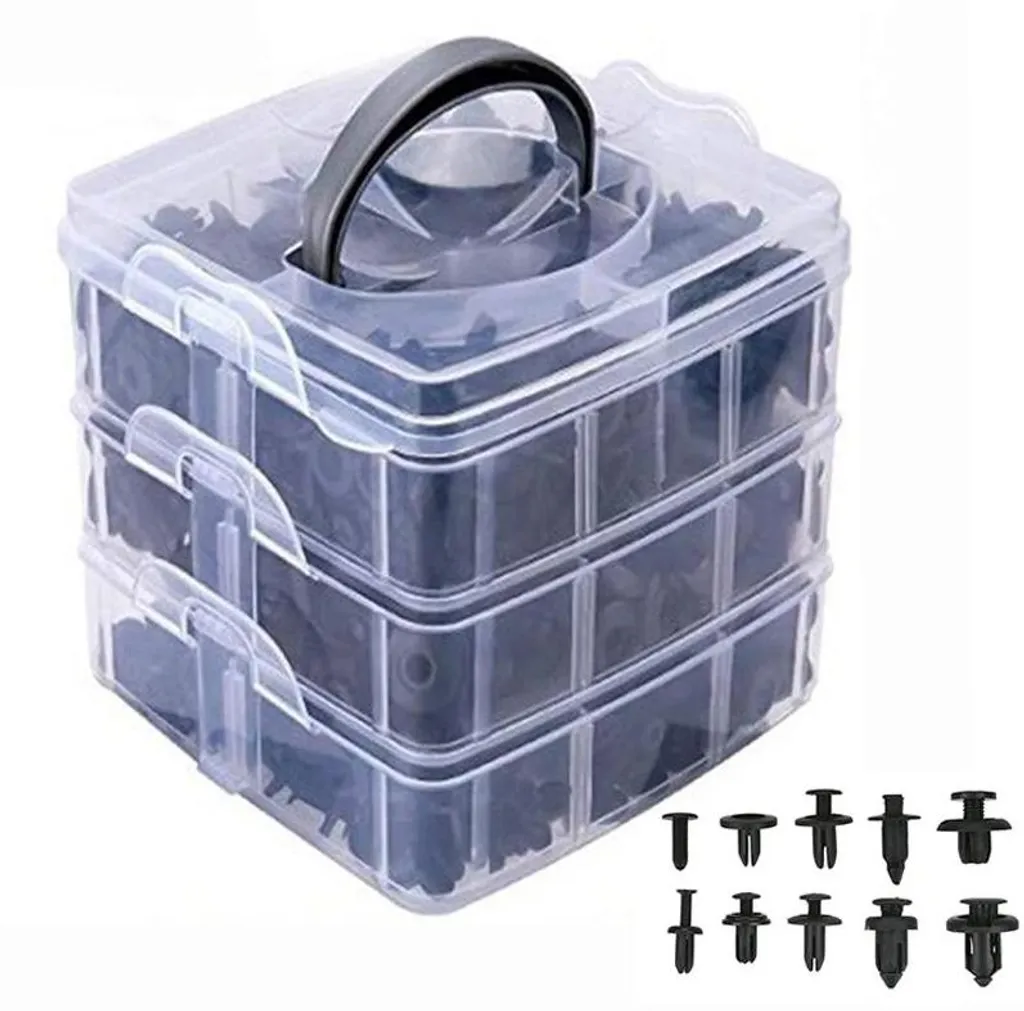 Réparation carrosserie facile : kit 620 clips de fixation pour panneaux