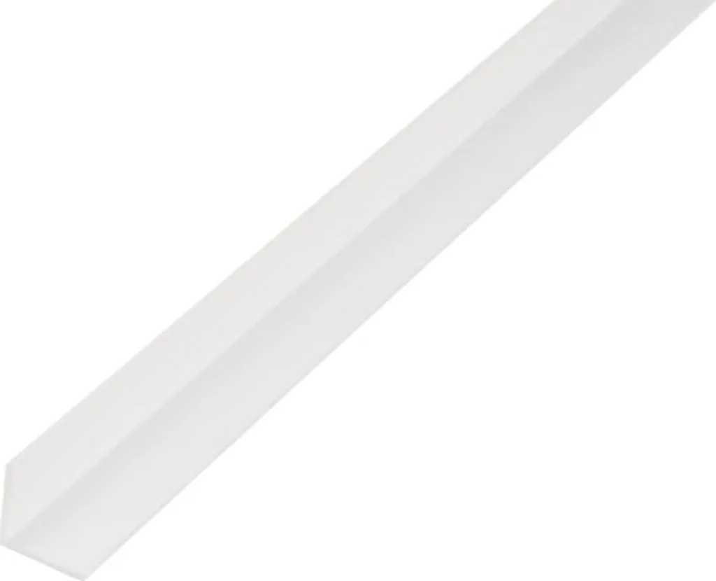 Cornière de Protection Anti-choc Plastique Blanc 60x60mm Long 2000mm