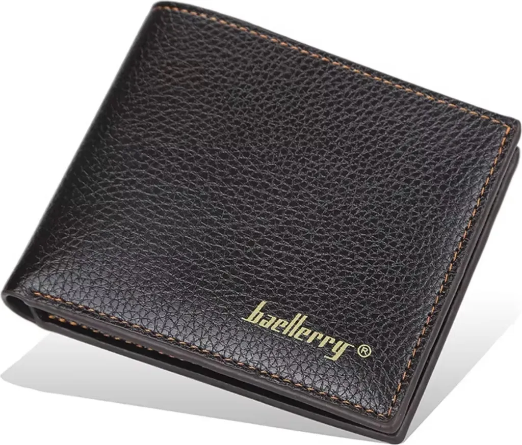 Baellerry Gerard Portafoglio Uomo Elegante Marrone Scuro KP36189
