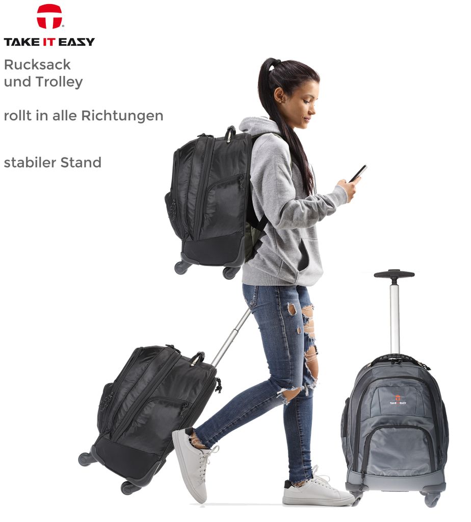 Mode & Accessoires Taschen Schultaschen Schulrucksäcke Schulrucksack mit Rädern SuperThings 