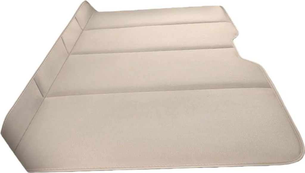 Lit de Voiture Arrière Matelas Pliant Beige pour Camping et Road Trip