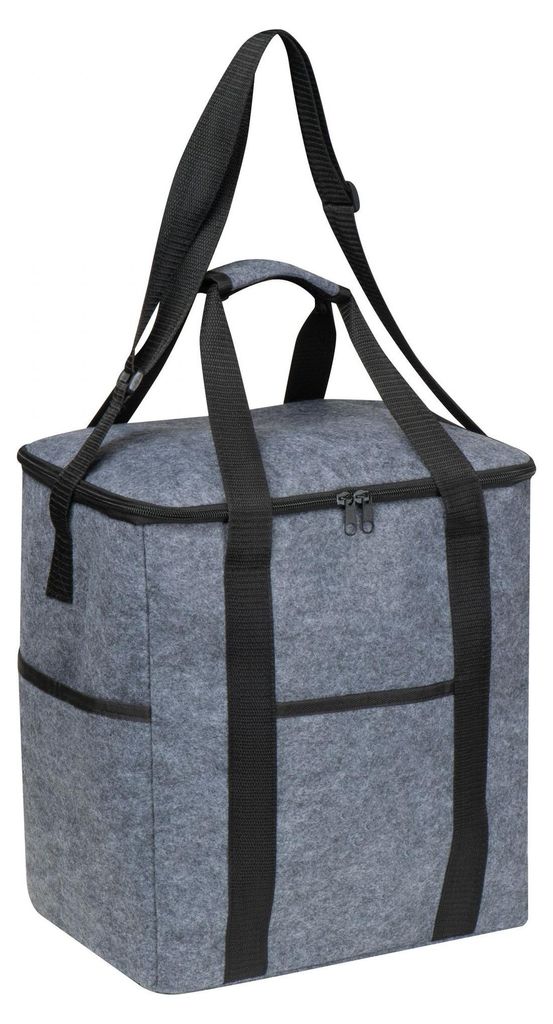 Große Kühltasche / aus RPET / Farbe: grau Produktbild 