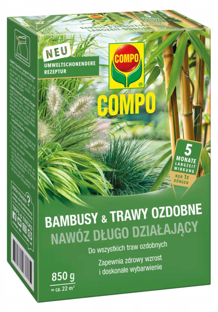 COMPO Bambus und Ziergräser Langzeit-Dünger - 850 g für ca. Produktbild 