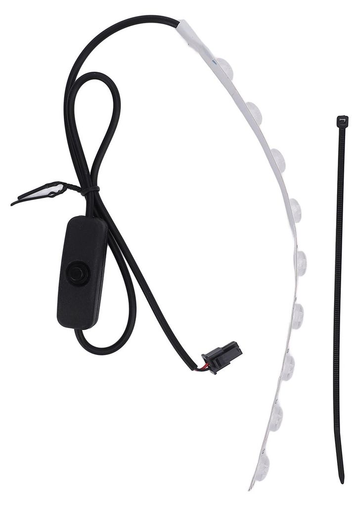 3D-Drucker-LED-Lichtleisten-Set, 24 V, RA95-Fülllampe, hohe Helligkeit, Weiß für Bambu Lab A1 Mini