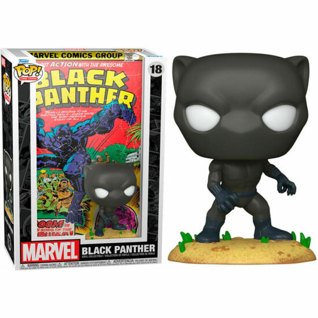 POP Figur Comic Cover Marvel Black Panther Produktbild 
