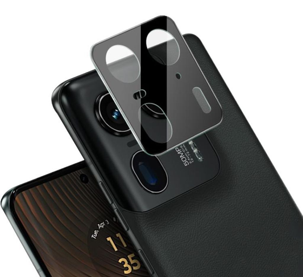 Techsuit Schutzglas für Motorola Edge 50 Ultra - Kamerafolie in Schwarz KP36699